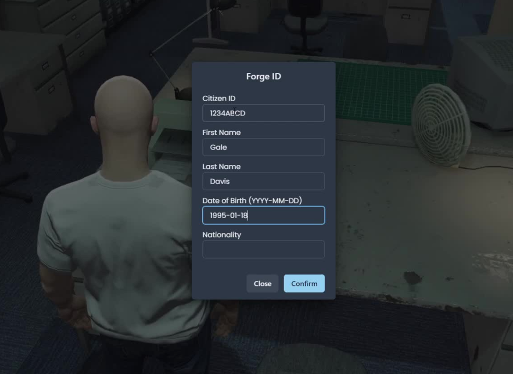 NoPixel Clothing Menu QBCore | FiveM Store